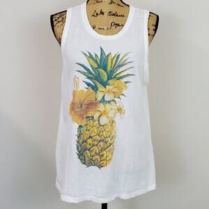 Lucky Brand Pineapple Tank sz L